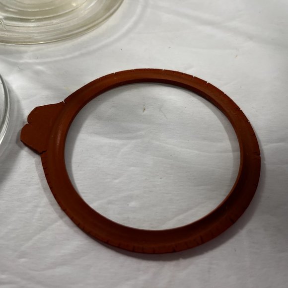 Ball Ideal Jar Glass Lid Wire Bale Clamp Closure Rubber Seal 1 Quart Canning - Picture 5 of 12